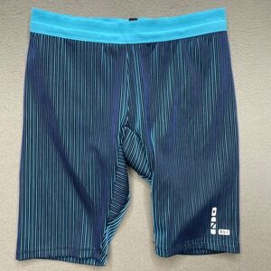 SND Men Marathon Running Shorts Recycled Polyester Blue Large Athletic Gear